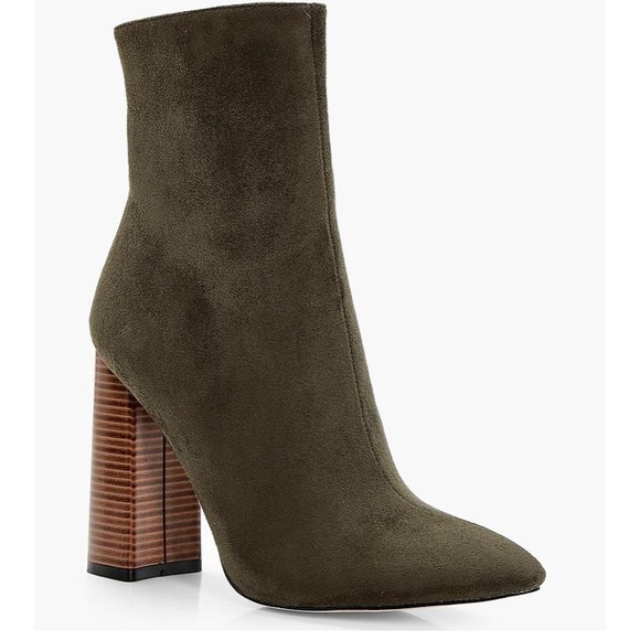 Ceri Pointed Sock Shoe Boot - Picture 2 of 6